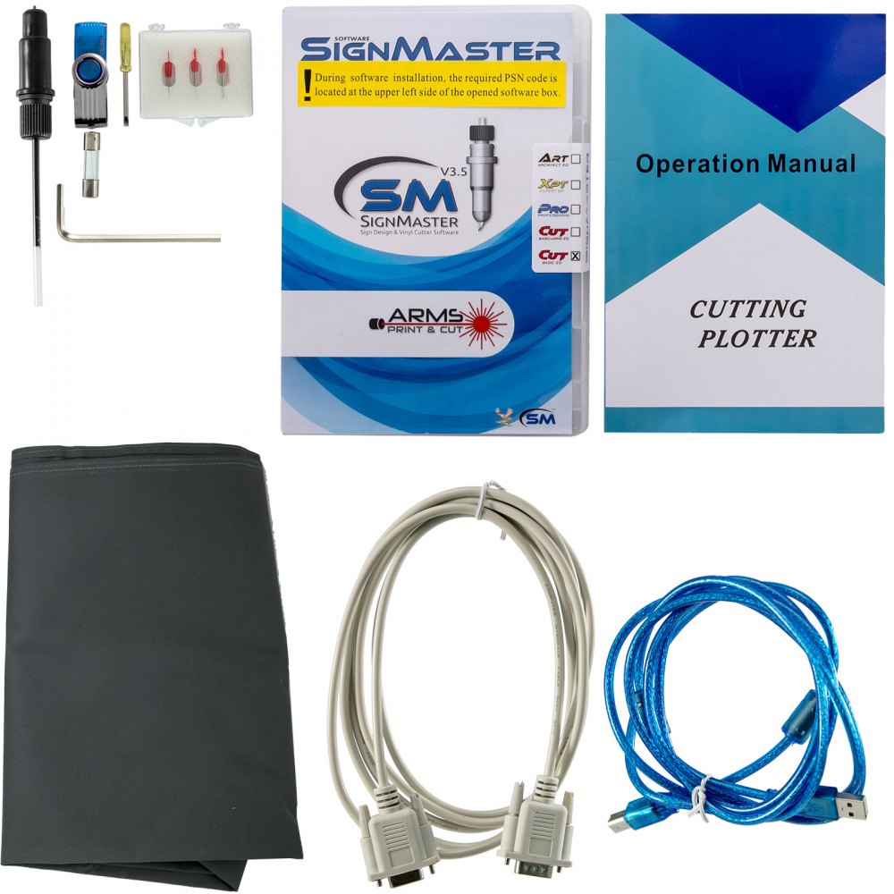 Vevor Schneideplotter Vinyl Zeichen Plotter 1350mm Signmaster Folienschneider