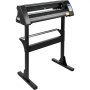 VEVOR 720mm Vinyl Cutter Plotter Maschine Dunkel Vinyl Schneideplotter 630 mm Schneidbreite Cutting Plotter Device Schneider Plotter mit Ständer