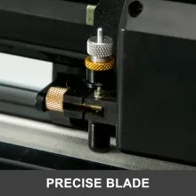 VEVOR Schneideplotter 870 mm Folienschneider Vinylschneidemaschine, Plotterschneider, Max. Schneidbreite 780 mm, Schnittdruck 500g, Geschwindigkeit 800 mm/s, Hobbyplotter Speicher 128K-2M, Signmaster