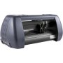 VEVOR 375 mm Vinyl Schneideplotter Papiereinzug, Folienplotter Drucker Vinyl Schneiden Set, Unterstützt DM/PL, HP/GL-Sprache, Abdeckfolie zum Malen und Ätzen, Scrapbook-Papiere PU-Vinyl schneiden