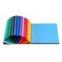 VEVOR Vinylfolie Wärmeübertragung Transferfolie (304,8 x 304,8 mm) 80 Blätter, verschiedene Farben, Plotterfolie kompatibel mit Schneidemaschinen, Aufbügelfolie für T-Shirts Kissen Hüte