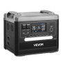 VEVOR Tragbare Powerstation, 2400W 2160Wh Solargenerator mit 10 Ausgängen und einstellbarer Eingangsleistung, erweiterbarer LiFePO4-Akku für Zuhause, Camping und Wohnmobil (Solarpanel NICHT enthalten)