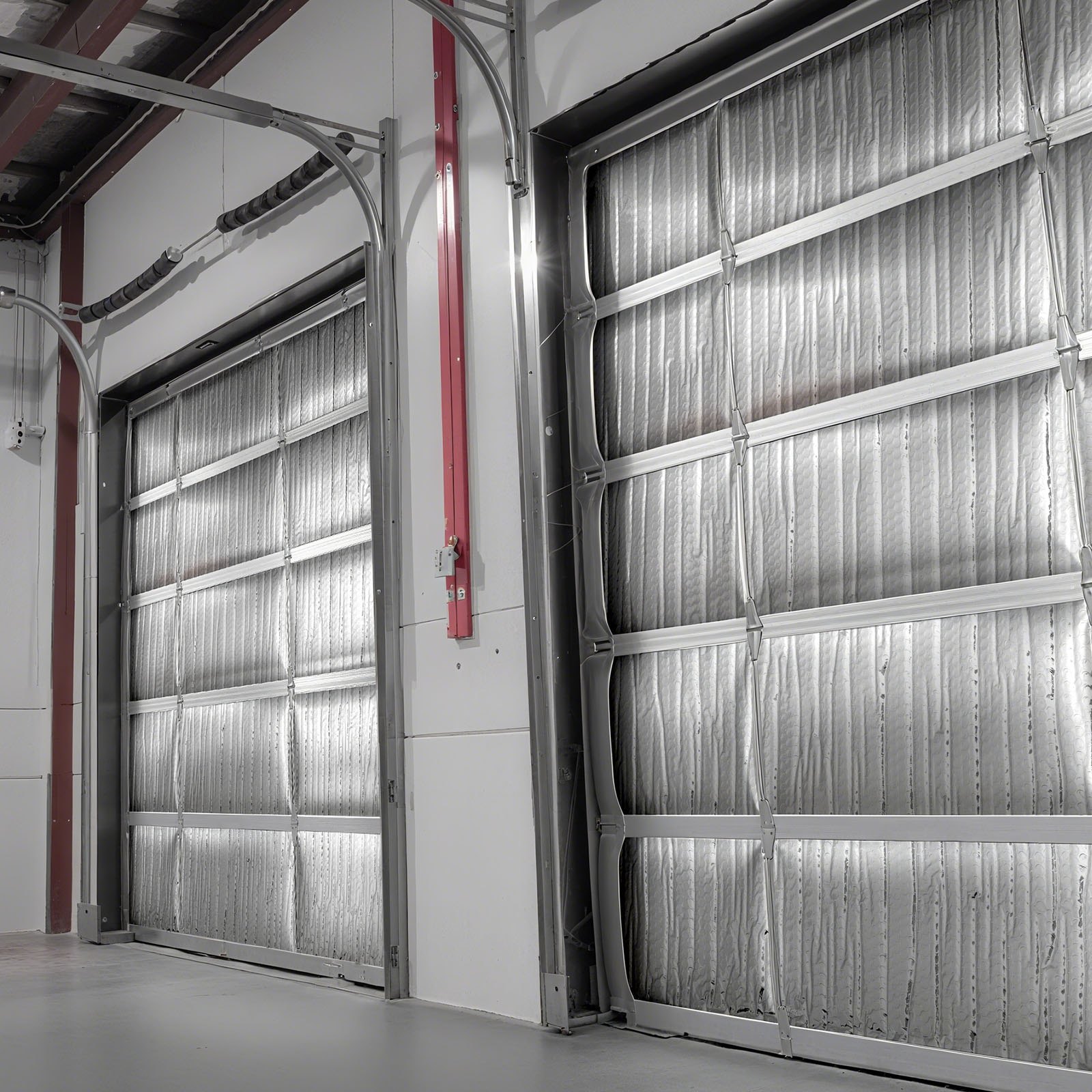 VEVOR Isolierfolie, Reflexionsfolie aus Aluminiumfolie, 6 mm, 122 cm x 30,48 m, zweilagiger wärmereflektierender Luftpolsterschutz, Wärmedämmrolle für Garagentorfenster und Wohnmobildächer