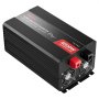 VEVOR 4000 W Wechselrichter, 12 V DC auf 230 V AC, reiner Sinus-Wechselrichter, mit LCD-Display, Fernbedienung, 2 USB-Anschlüssen, 2 AC-Steckdosen, Typ-C-Anschluss, für RV, LKW im Freien
