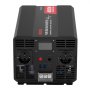 VEVOR 4000 W Wechselrichter, 12 V DC auf 230 V AC, reiner Sinus-Wechselrichter, mit LCD-Display, Fernbedienung, 2 USB-Anschlüssen, 2 AC-Steckdosen, Typ-C-Anschluss, für RV, LKW im Freien