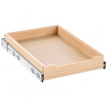 VEVOR Ausziehbare Holzschublade Unterschrank-Organizer Einzeln 356x533x76mm