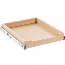 VEVOR Ausziehbare Holzschublade Unterschrank-Organizer Einzeln 432x533x76mm