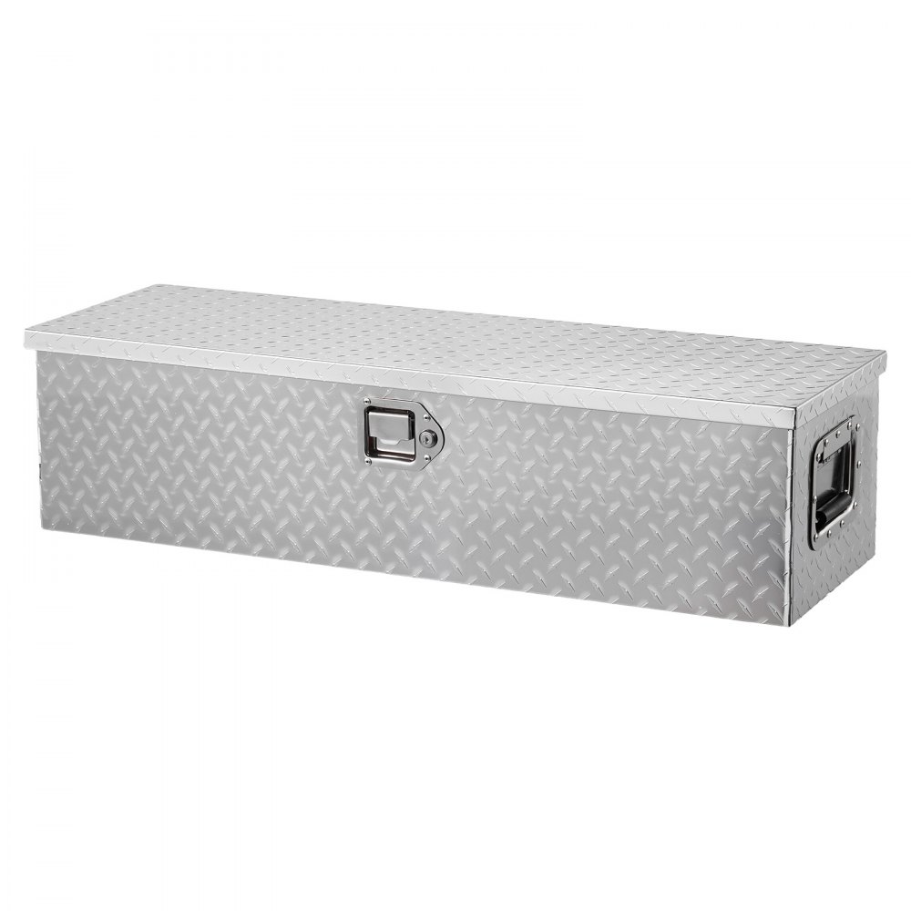 VEVOR 990 x 330 x 254 mm Werkzeugkasten für Lkw-Ladefläche, Abschließbar 83 L Truckbox Werkzeugbox Aufbewahrungs-Werkzeugkasten, 39 kg Tragfähigkeit Werkzeugkiste Organizer für Wohnmobil, PKW usw.