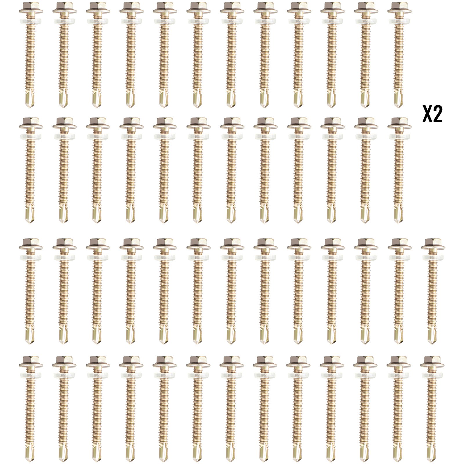 VEVOR 8 Stk. Pfostenträger Stahl Aufschraubhülse 18x10,8x24,5cm Winkel Plattform Halterungen für Hirschständer 250 kg Traglast Verbundwinkelklammern ideal für Jagdstände Schießhütten Baumhäuser