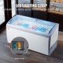 VEVOR 460L Kommerzielle Eisvitrine Gelato-Tauch-Gefrierschrank