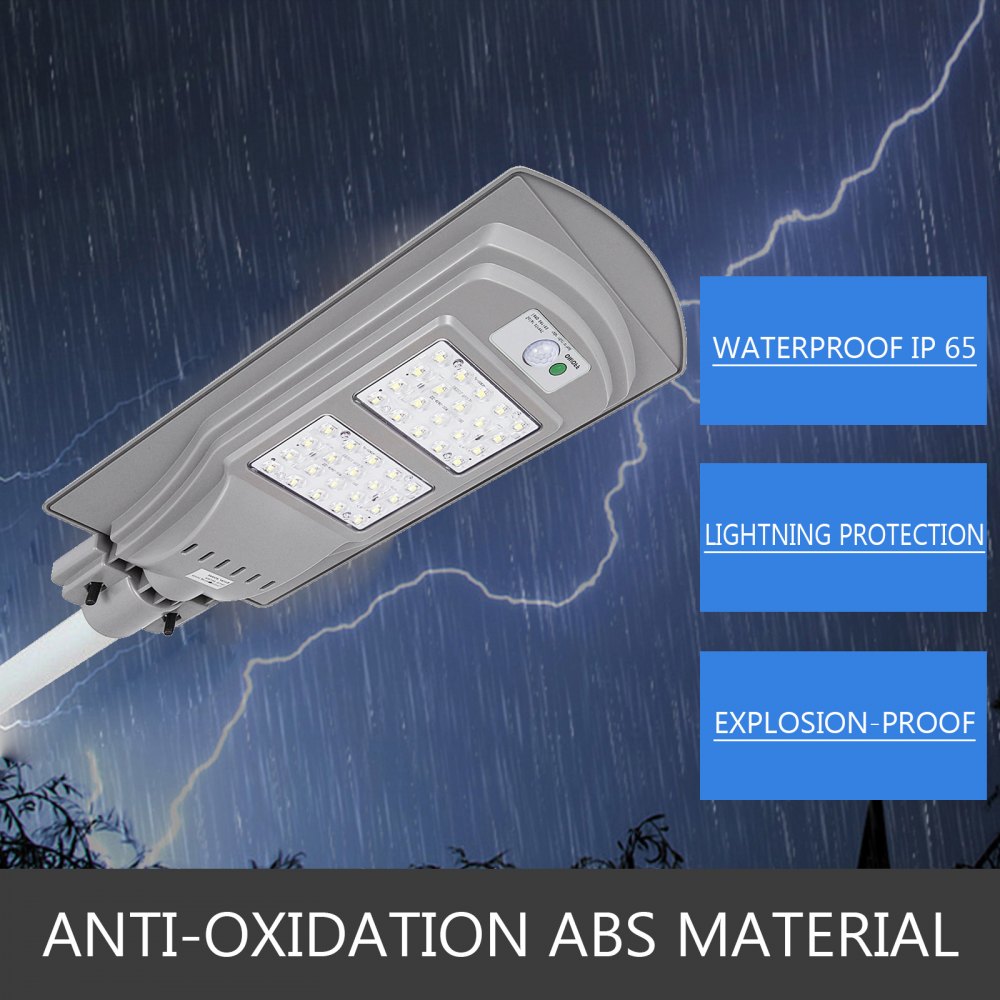 40w Led Solar Lampe Solarleuchte Mit Bewegungsmelder Gartenlicht Wasserdicht