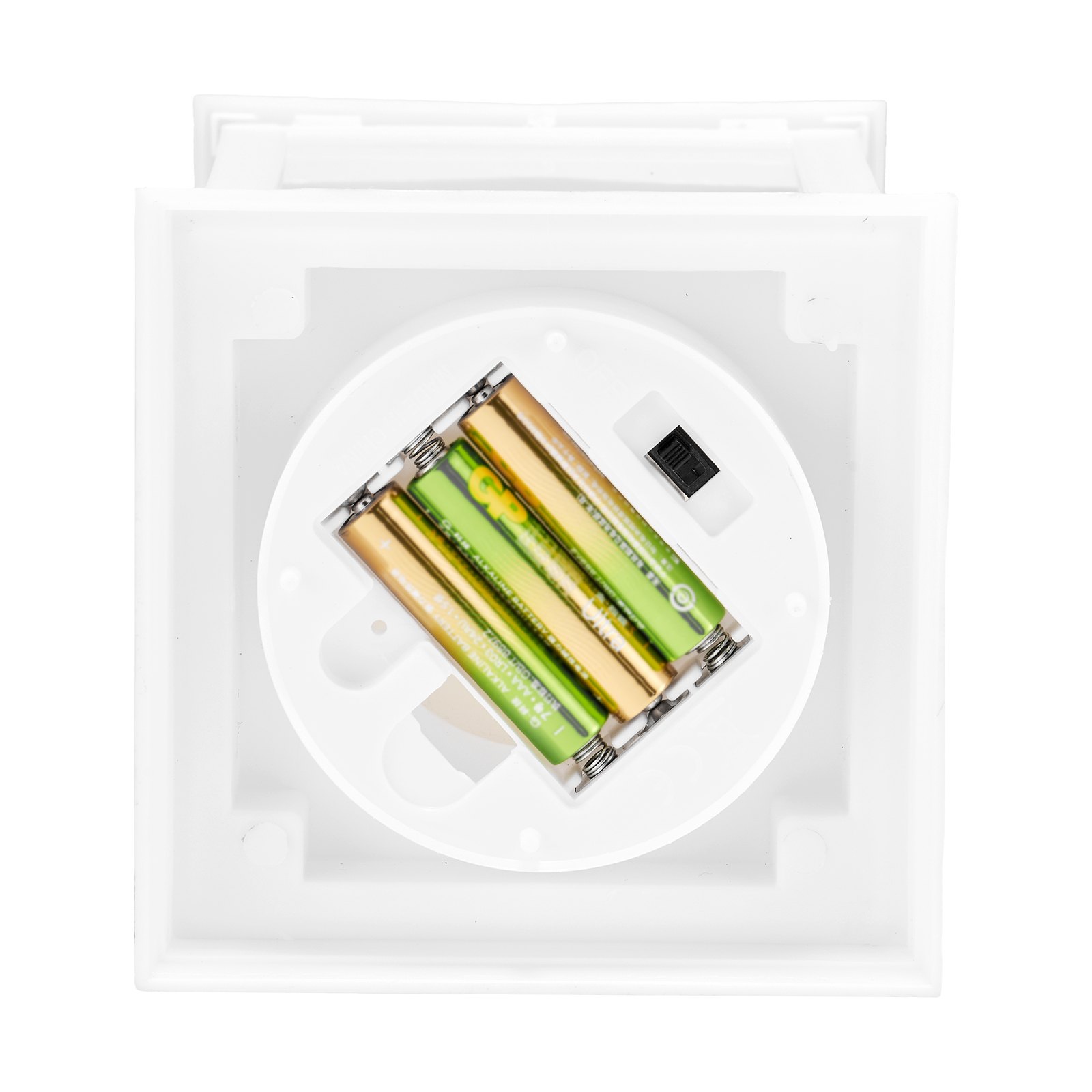 VEVOR 12er-Pack dekorative Kerzenlaternen, elektrische LED-Kerzen ohne Flamme, Halter aus Kunststoff mit Glas, Wandbehang für Veranda, Hochzeitstische, Partys, Bauernhäuser, Weiß, 105x105x240 mm