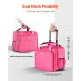 VEVOR Laptop Notebook Trolley Aktenkoffer Notebooktasche 17,3 inch (43,9 cm) Pink