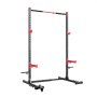 VEVOR Power Rack 445 kg Belastbar, multifunktionales Squat Rack für Heimfitnessstudio, Krafttrainingsgerät mit 6 Bandstiften & Landmine-Aufsatz & Sicherheitsstangen für Bankdrücken Kniebeugen