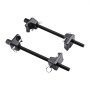 VEVOR Federbeinspanner 2 Stk. Hochleistungs-Schraubenfederspanner-Werkzeug mit 265 mm Reichweite, kompatibel mit 22 mm Sechskant-Stecknüssen, passend für Auto Lkw Motorrad Schwarz 1200 kg belastbar