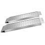 VEVOR Auffahrrampen 2 Stk. Laderampen 999 x 304 mm, Anhängerrampen mit Antirutschplatten & 1360 kg Gesamttragfähigkeit, Verladerampen Aluminiumrampen für Motorräder Rasenmäher Traktoren Anhänger