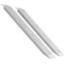 VEVOR Auffahrrampe, Verladerampe, Autorampe 680 kg, extra breite Verladeschiene, Auto Laderampe 2160 x 1375 mm, 2 Stk. Rampen, für Motorrad, Anhänger, ATV, UTV, Gartentraktor, Rasenmäher