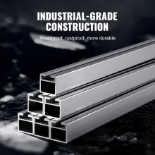 VEVOR Tragbares Sägewerk 355-914mm Kettensägenmühle Max. Schnittdicke 5,08-300 mm Kettensägewerk mit 2745x241x108,4mm Führungsschiene Geeignet für eine Vielzahl von Holzschneideanforderungen