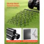 VEVOR Schleppegge, 1707x1219mm, Wiesenegge mit 80 scharfen Zähnen, geeignet für ATV- & UTV-Traktor, für Bodenvorbereitung, Aussaat, Glättung von Landschaften & Instandhaltung von Hofkiesauffahrten