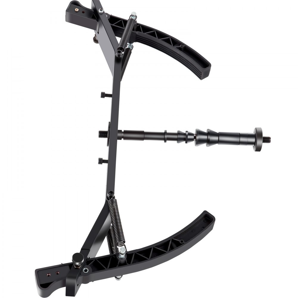 VEVOR Stauchgerät Streckgerät, 16 mm Reifenwuchtmaschinen, Auswucht, Motorradreifen, Auswuchtgerät Auswuchtbock, Radbreite 153-457 mm, weniger als 2g, 14 mm Gewindestange, Balancer-Adapter