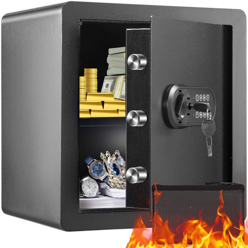 VEVOR Safe Tresor Dokumententresor Geldschrank Wandtresor 1,8 Kubikfuß Büro