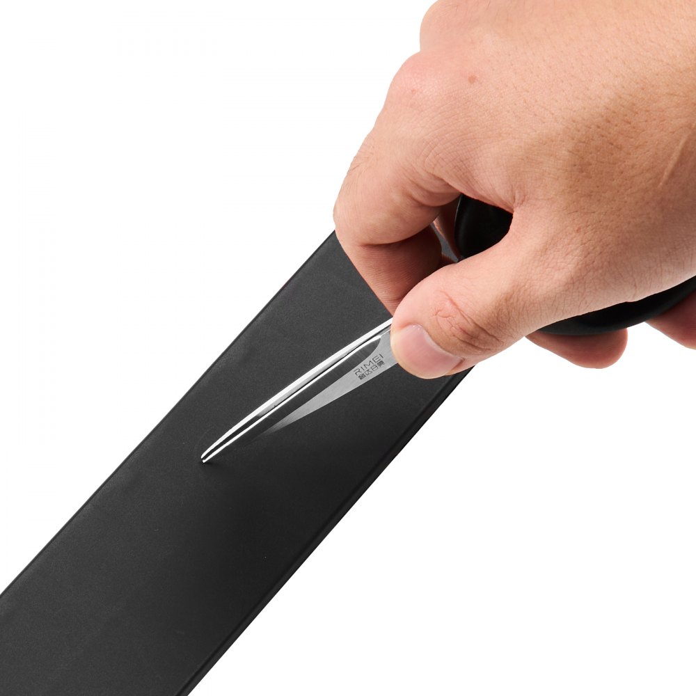 VEVOR Randleiste für Garagenböden, Male, 15-tlg. Set, ineinandergreifende modulare Garagenbodenkanten aus PP, nur kompatibel mit den verbesserten 6-Lock-Garagenmatten von VEVOR, schwarz