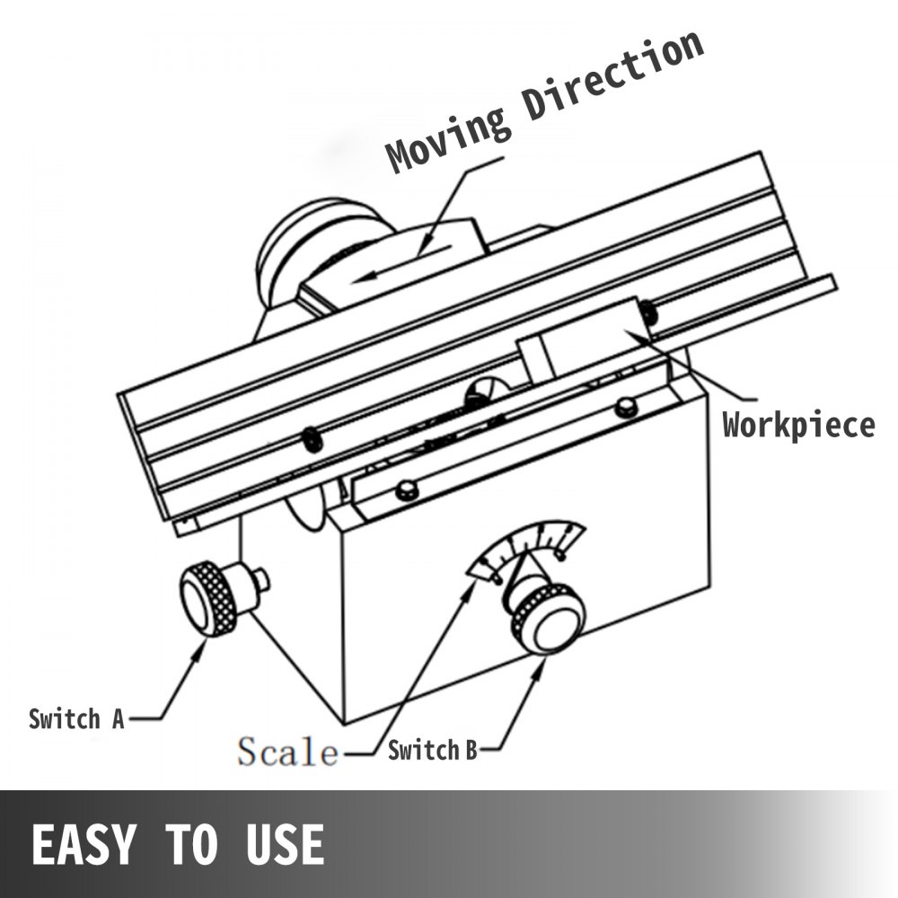 Vevor Kantenfräsmaschine Entgratmaschine Anfasmaschine Kantenbrecher 550w 480v