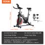 VEVOR Stationäres Fahrrad Heimtrainer Fitness Bicycle LCD-Display Mittelgroß