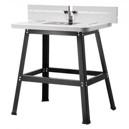 VEVOR Stehfrästisch 920x606x1025mm - Mit Staubabsaugung & Verstellbarem Anschlag