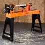 VEVOR Drechselbank, 2 PS, Drechselmaschine mit variabler Drehzahl von 150 bis 3200 U/min, Drehtischmaschine 457x1020 mm Werkbank, Drehbank, für mittlere bis große Holzbearbeitungsprojekte