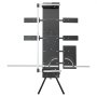 VEVOR Styroporschneider, 200 W, Heißdrahtschneider mit 6 Nickel-Chrom-Heizdrähten, professionelles elektrisches Schneidewerkzeug mit 1150 mm max. Schnittlänge für Schaum, Schwamm, KT-Platten