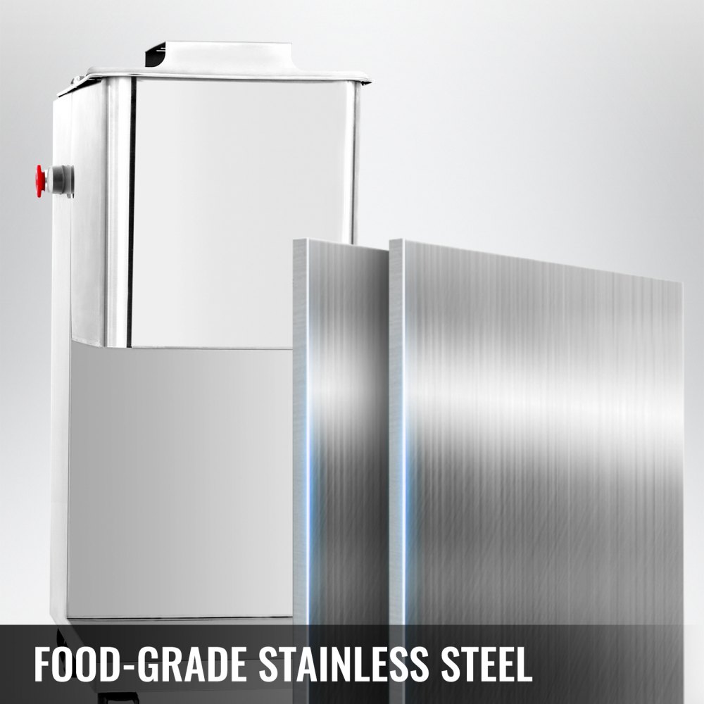 Edelstahl Kommerziell Aufschnittmaschine Fleischschneider Schneidemaschine