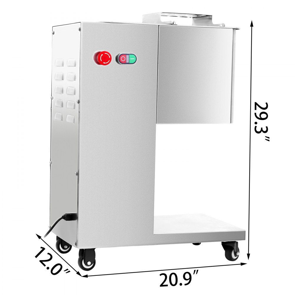 Edelstahl Kommerziell Aufschnittmaschine Fleischschneider Schneidemaschine