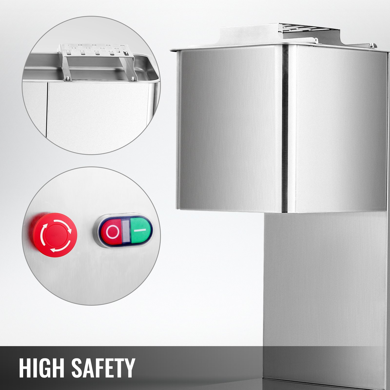 Edelstahl Kommerziell Aufschnittmaschine Fleischschneider Schneidemaschine