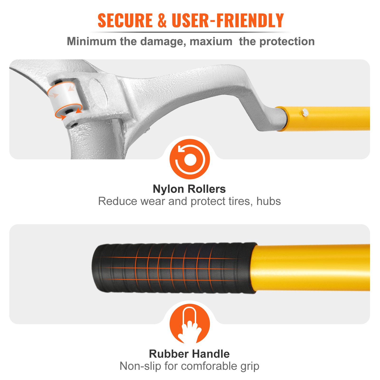Tire Changer Tire Mount Demount Tool Yellow