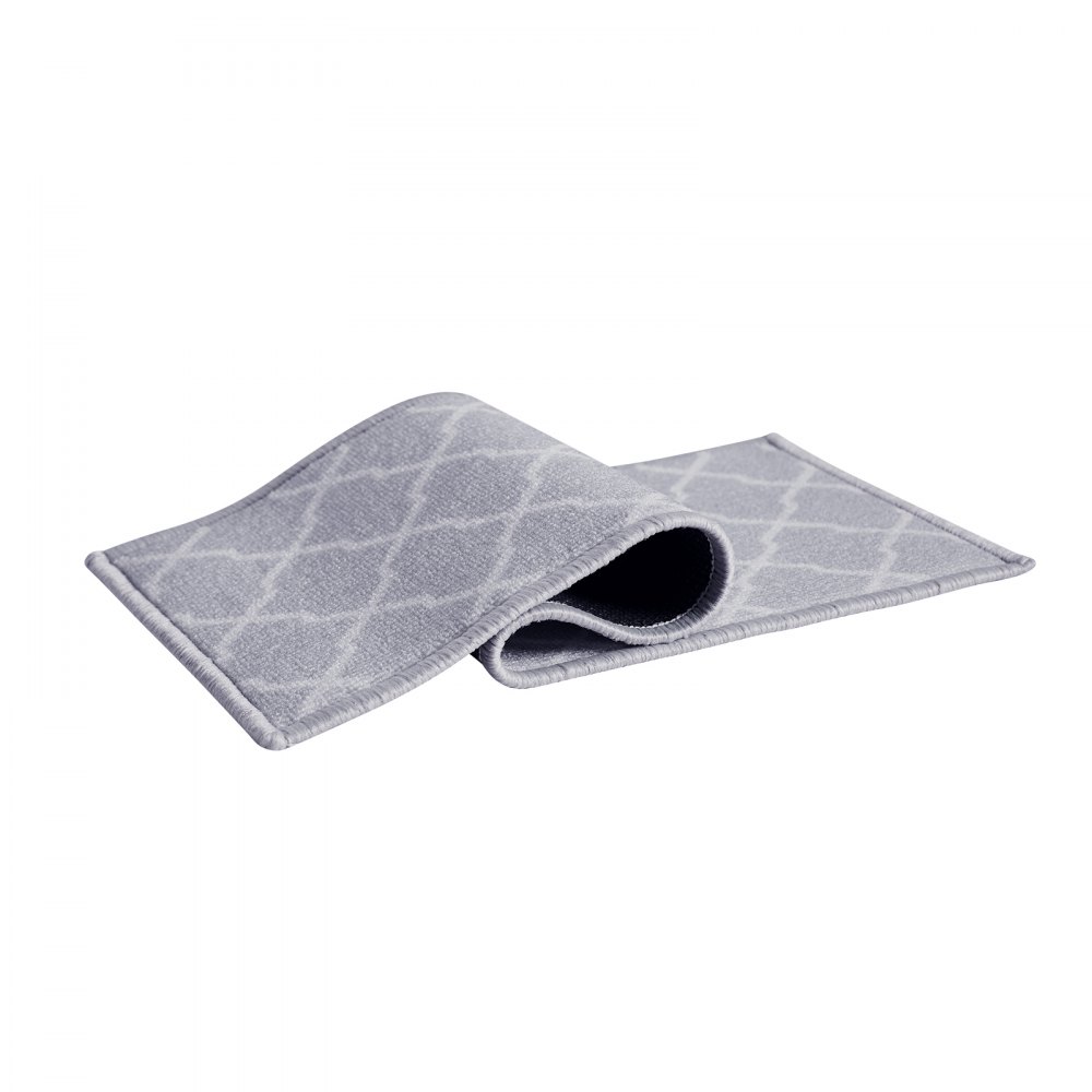 VEVOR Treppenstufen 15 Stück, Rutschfest, 71,2 x 22,8 cm, Maschinenwaschbar, Schalldämpfend, für die Sicherheit Älterer Menschen, Kinder, Hunde usw.