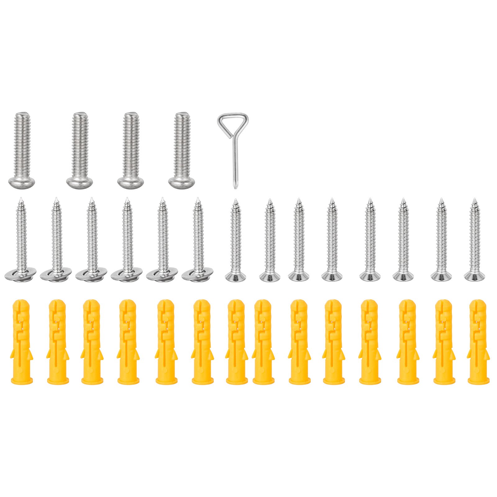 VEVOR Treppenhandlauf 180 cm Treppengeländer für Treppen Treppengeländer Edelstahl Handlauf Geländer Eingangsgeländer formschön