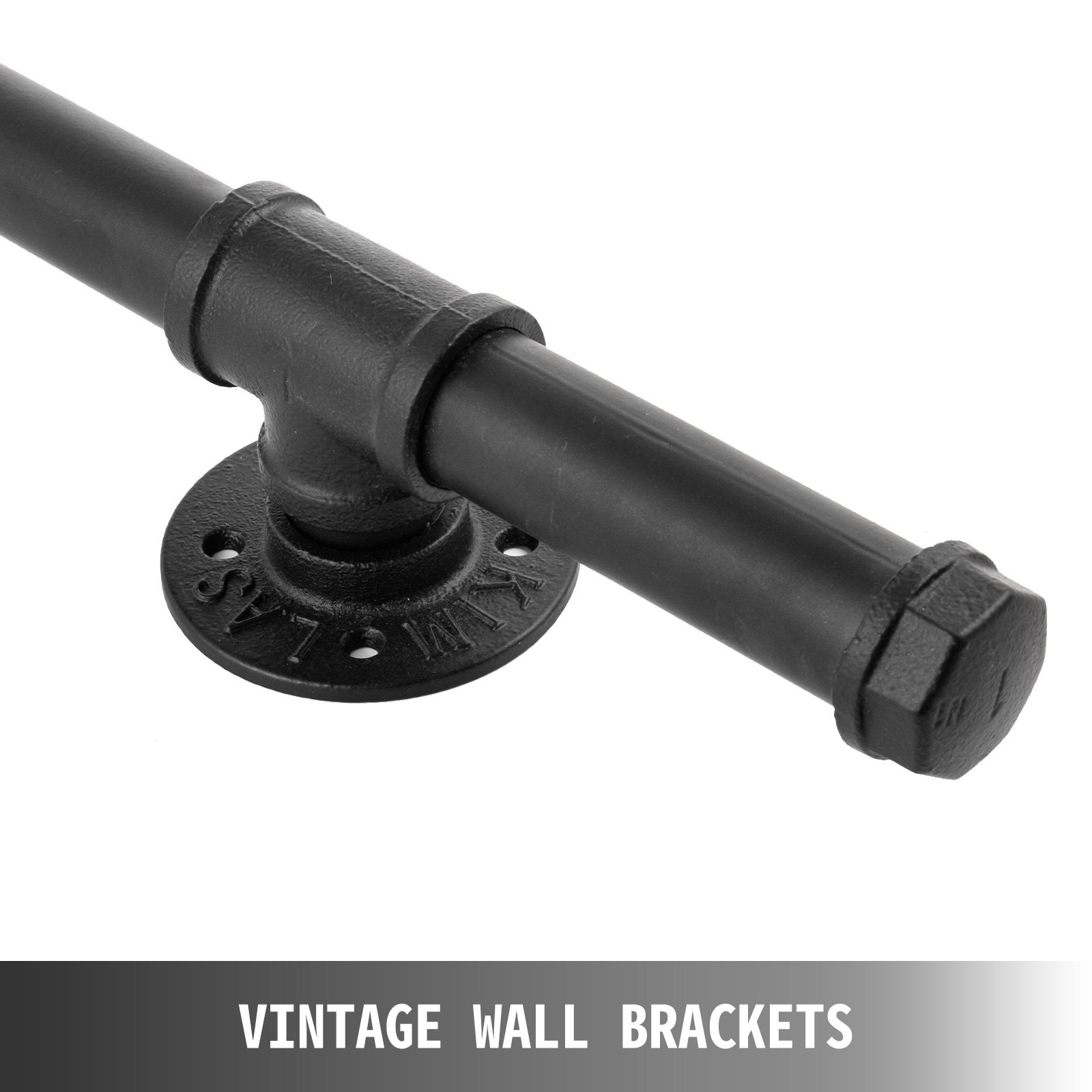 Handlauf Treppenhandlauf Wandhandlauf Bis 2,43m Stahlrohr Wandhalterungen Treppe