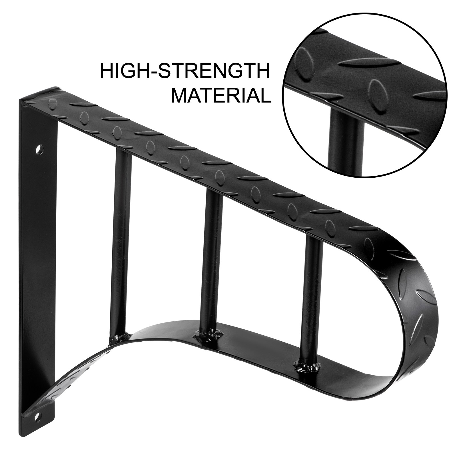 Vevor Schmiedeeisen Handlauf Eisen Haltegriff Mattschwarz Treppengeländer Außen