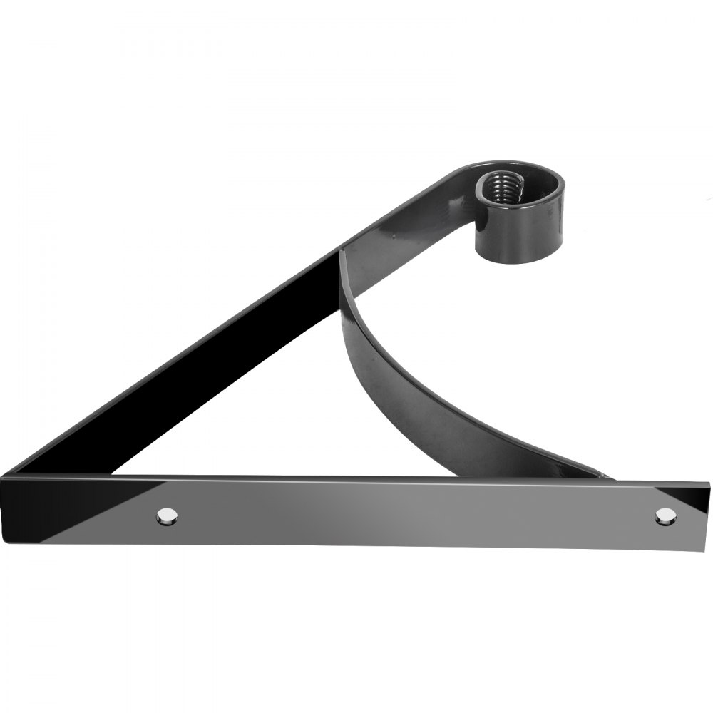 VEVOR Schmiedeeisen Handlauf Treppengeländer 55,9x45,7x43,2 cm mit Schrauben