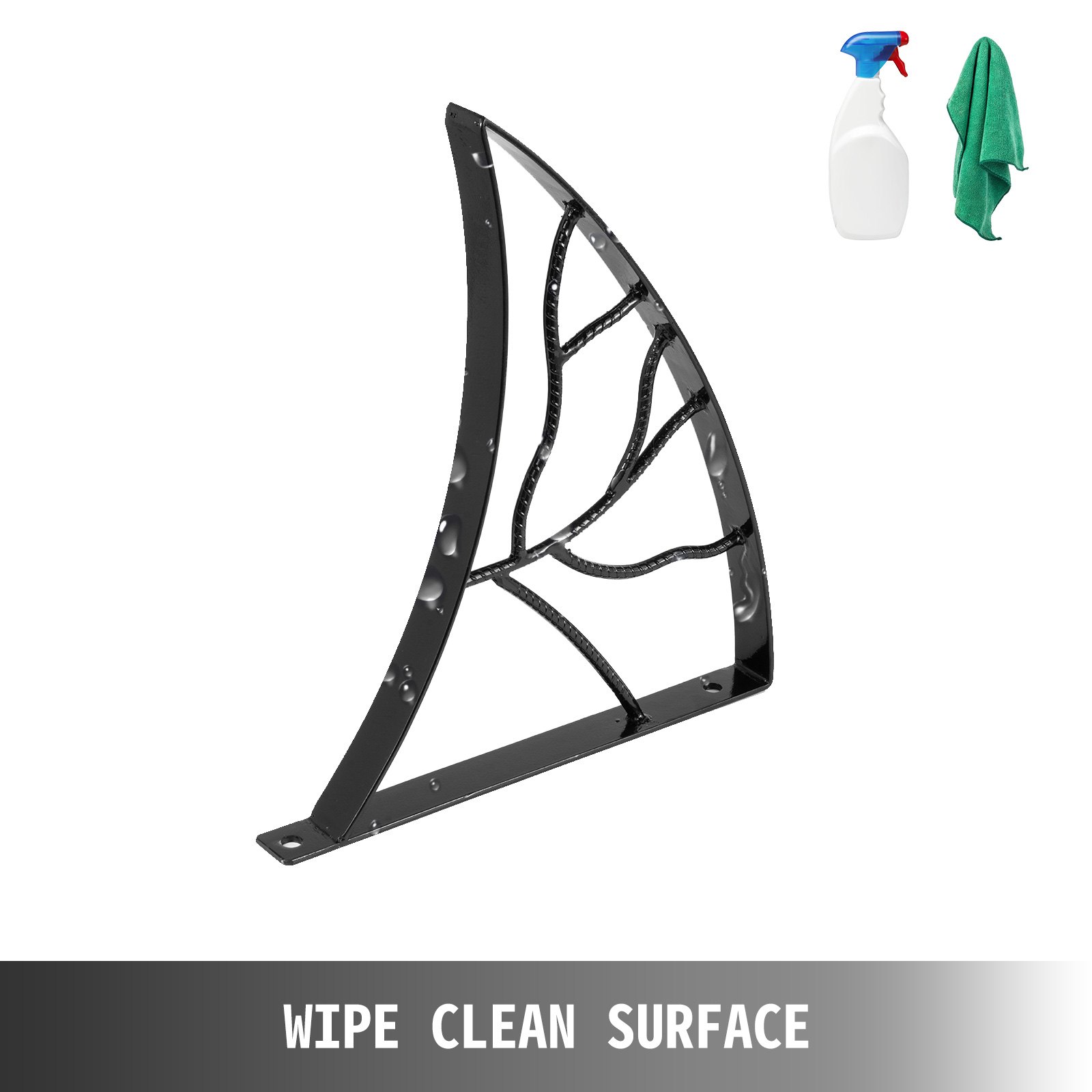 Handl?ufe für Au?entreppen Schmiedeeisenhandlauf Blattform Veranda Deck