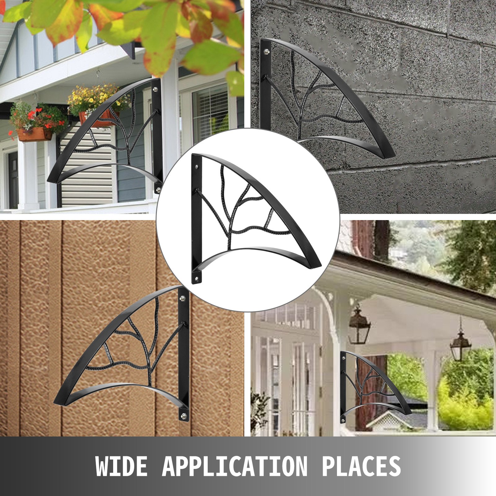 Handl?ufe für Au?entreppen Schmiedeeisenhandlauf Blattform Veranda Deck