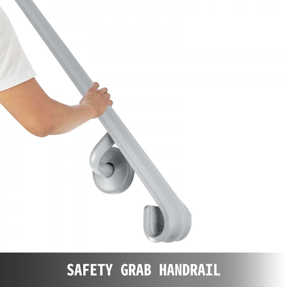 Handlauf Treppenhandlauf Wandhandlauf Bis 0,9m Wandhalterungen Geländer Treppe