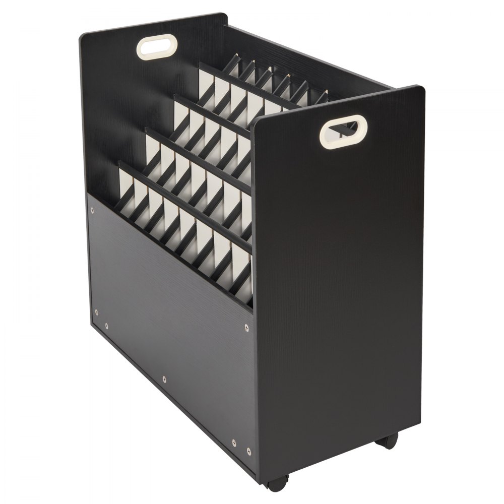 VEVOR Blaupausen-Aufbewahrungsregal, mobiler Blaupausen-Aufbewahrungsschrank mit 50 Fächern, Rollordner-Organizer-Wagen aus Holz für Baupläne, Karten, Poster, Architektur, Blaupausen-Ordnerhalter für Zuhause, Büro, Schule