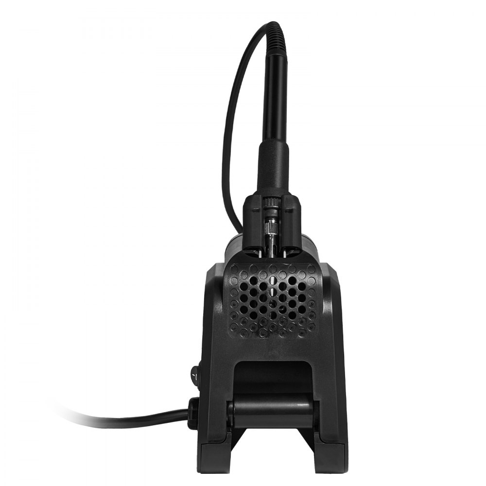 VEVOR Lötstation, 80 W, Lötkolben mit Digitalanzeige, 2 helfende Hände, 5 Lötspitzen, Lötdrahtspender, bleifreies Lötmittel, Lötsauger, Pinzette, automatischer Schlafmodus, °C/°F-Umwandlung