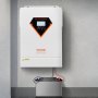 VEVOR Hybrid Solar Inverter, 6kW, All-in-One Inverter with Pure Sine Wave, 48V DC to 220/230V AC, with Integrated 120A MPPT Solar Charge Controller, for Lead-Acid Lithium Batteries in Off-Grid Systems