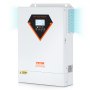 VEVOR 2 in 1 Hybrid-Solar-Wechselrichter 5500W Solar Inverter 11000VA Reiner Sinus MPPT LCD-Display 3 Lademodi (Solarladung, Netzladung, Hybridladung) & 4 Ausgangsmodi (UTL, SOL, SBU, SUB)