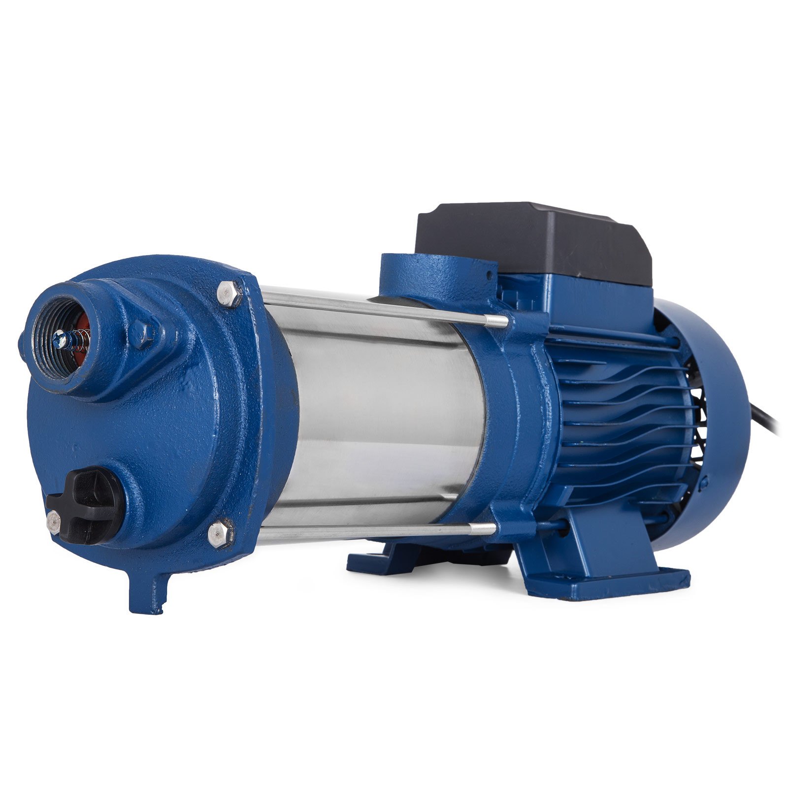 1100w Gartenpumpe Kreiselpumpe 6000 L/h Leistungsstarke Hauswasserwerk Edelstahl