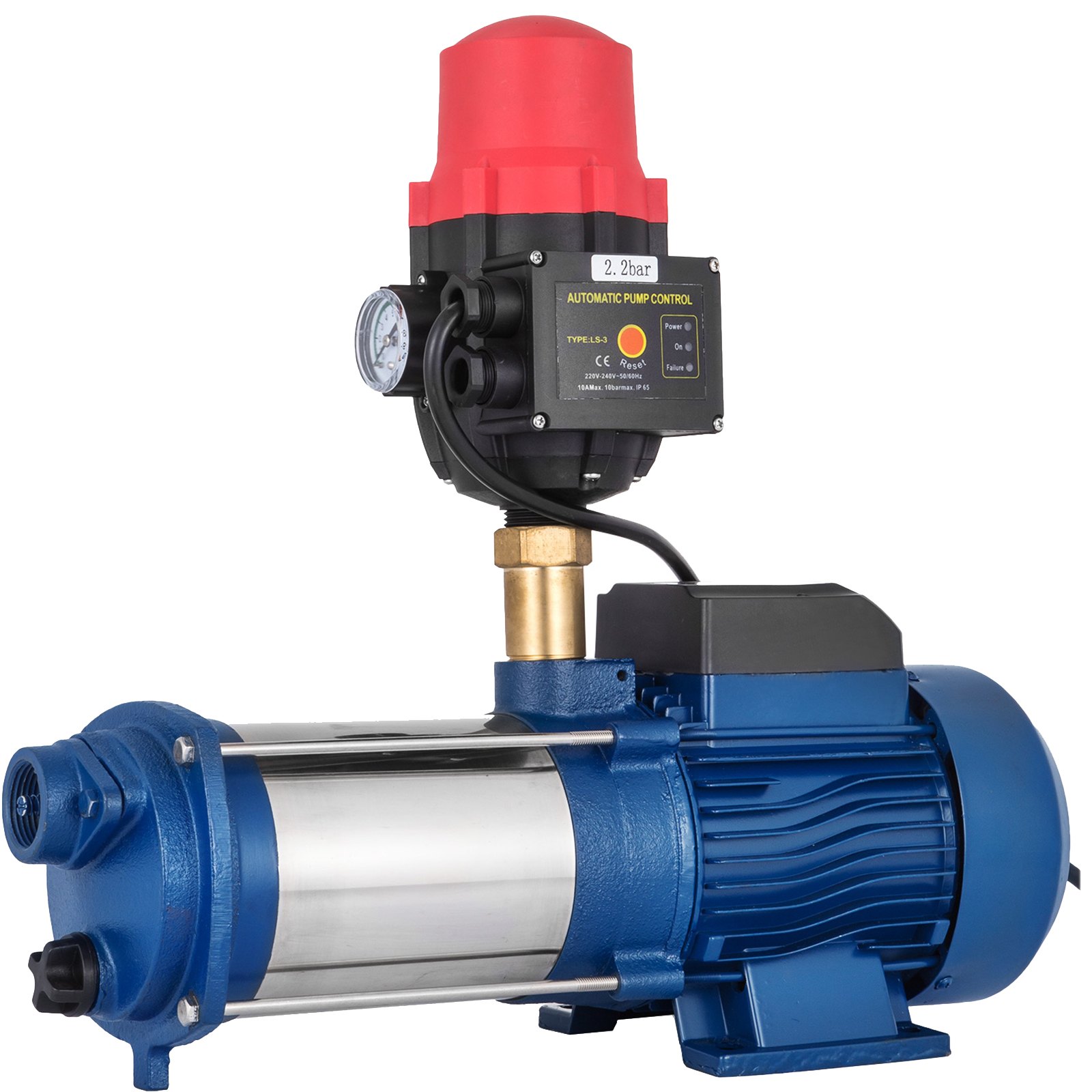 1100w Gartenpumpe Kreiselpumpe 6000 L/h Robuste Garden Pump Leistungsstarke