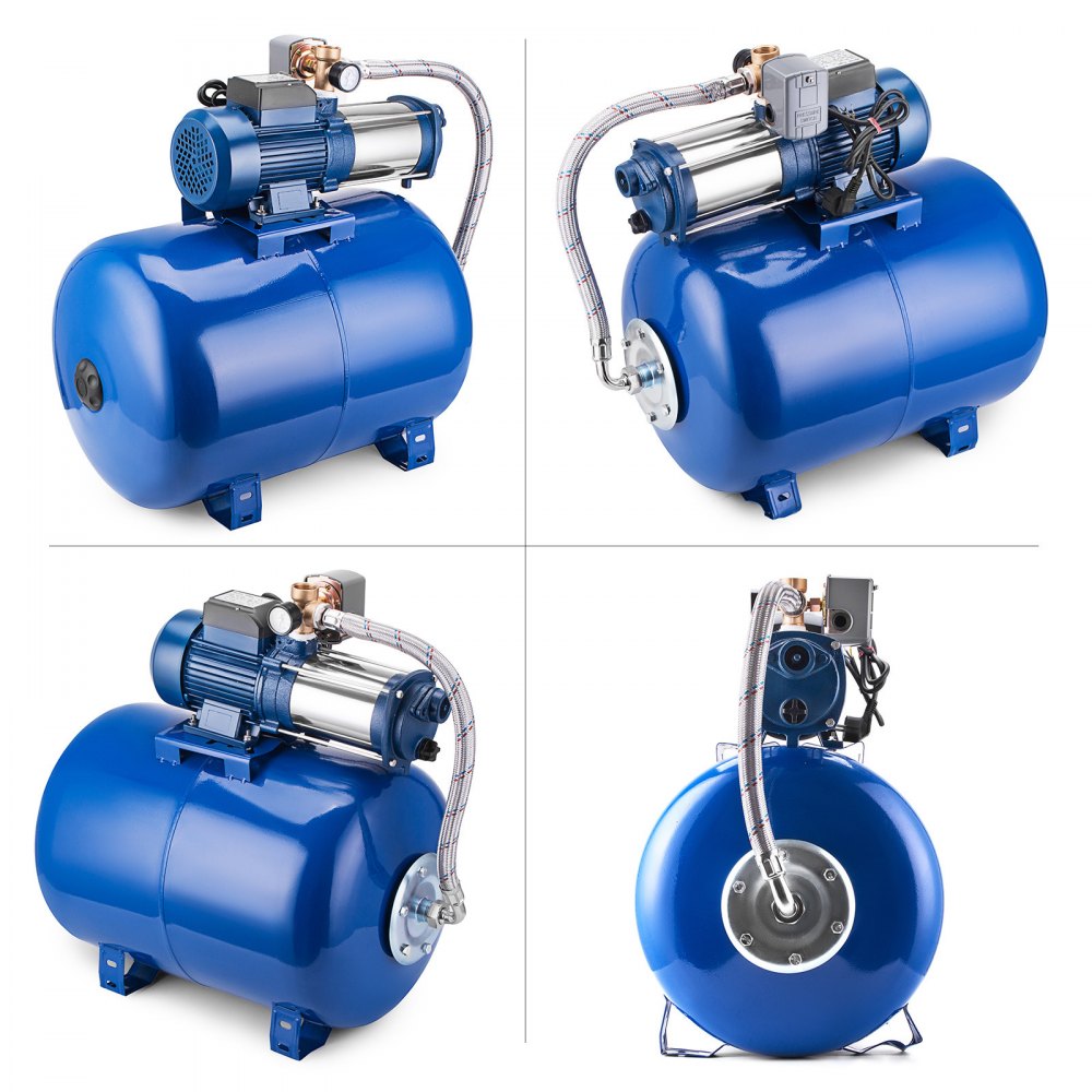 Hauswasserwerk Gartenpumpe Wasserwerk Pumpe Wasserpumpe 1300w 7500l/h